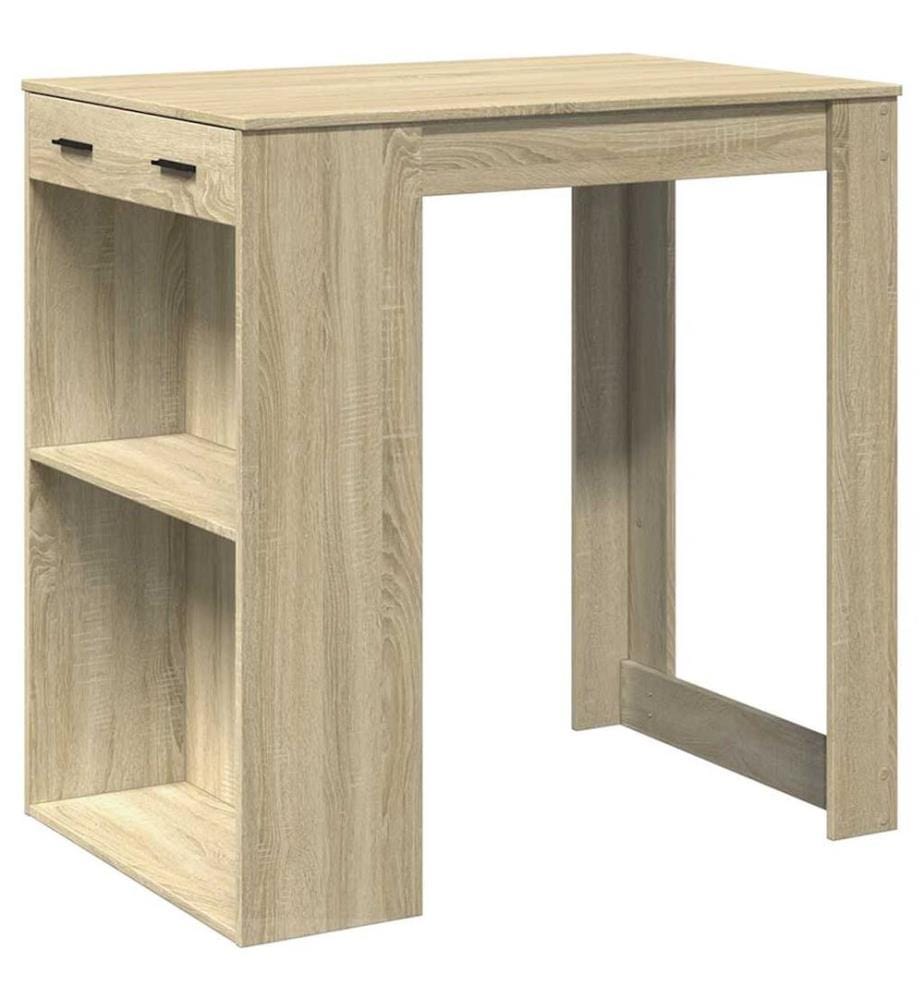 Bartisch Sonoma-Eiche 102x70x103,5 cm Holzwerkstoff