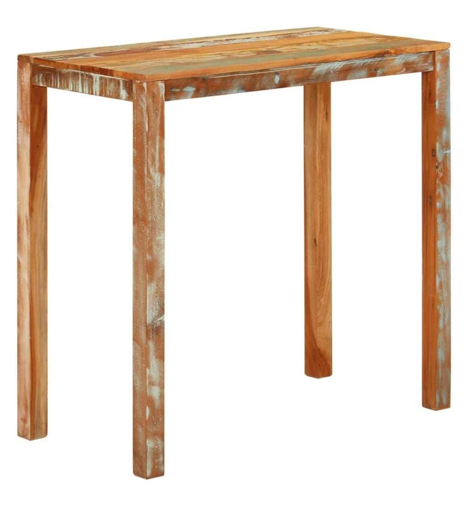 Bartisch 112x55x108 cm Altholz Massiv