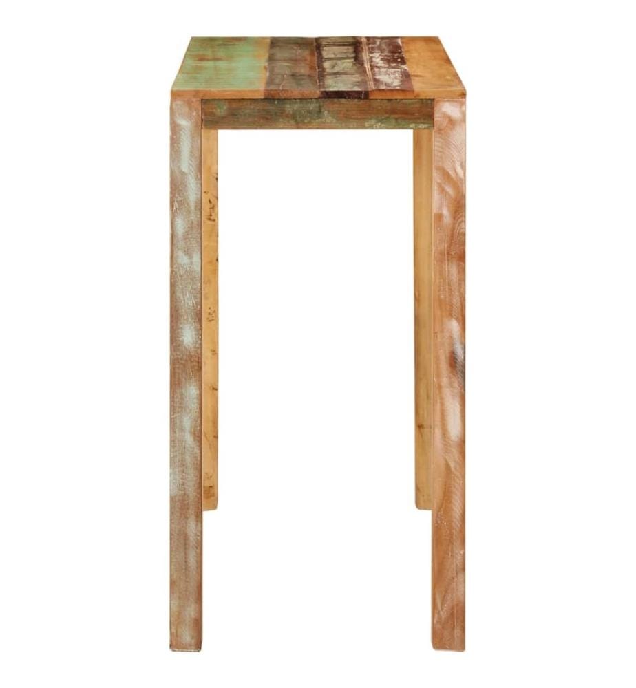 Bartisch 112x55x108 cm Altholz Massiv