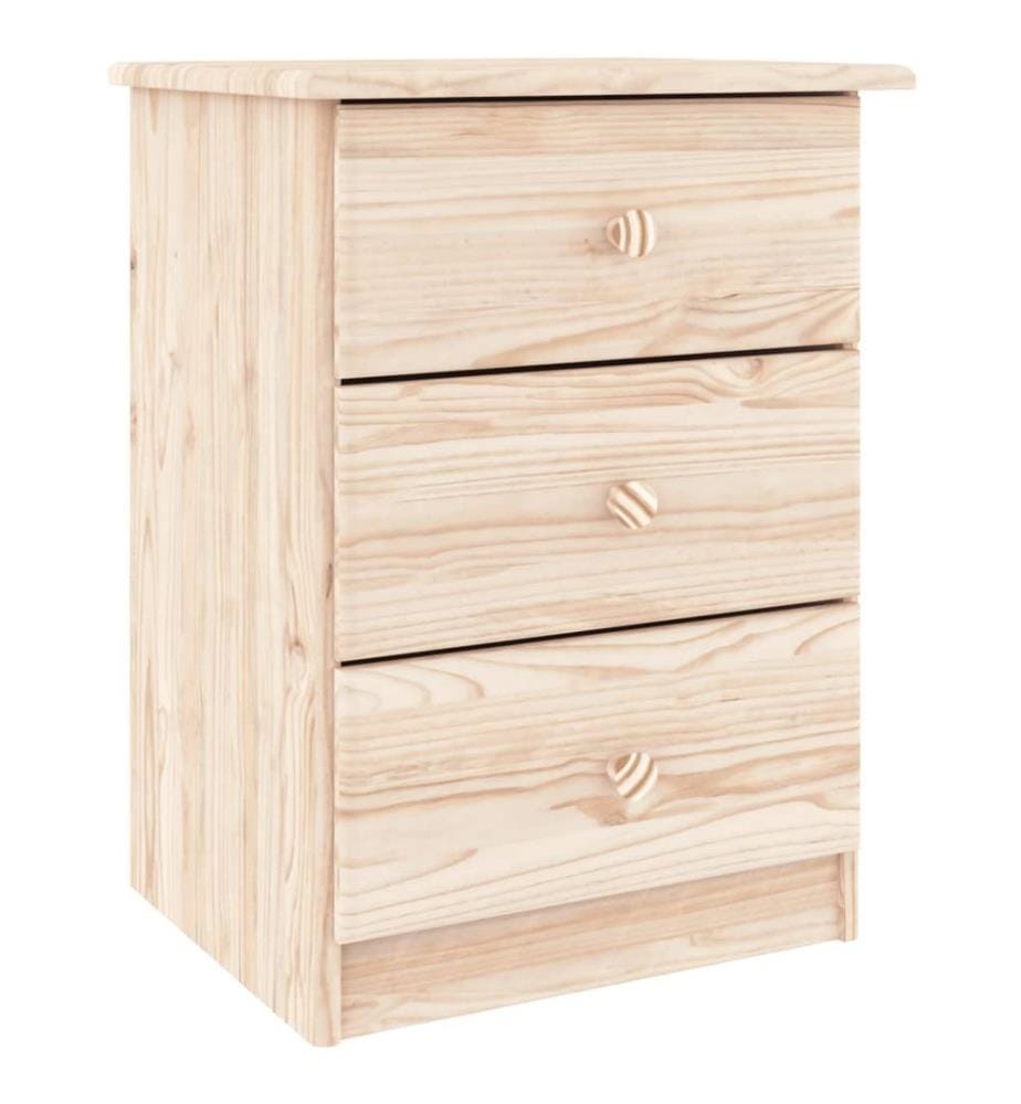 Table de chevet ALTA 41x35x55 cm bois de pin massif