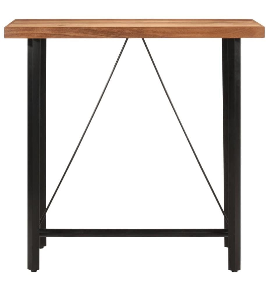 Bartisch 110x55x107 cm Massivholz Akazie und Eisen