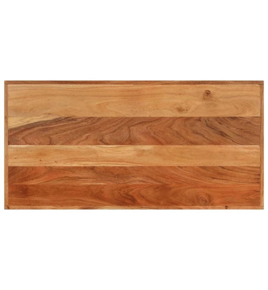 Bartisch 110x55x107 cm Massivholz Akazie und Eisen