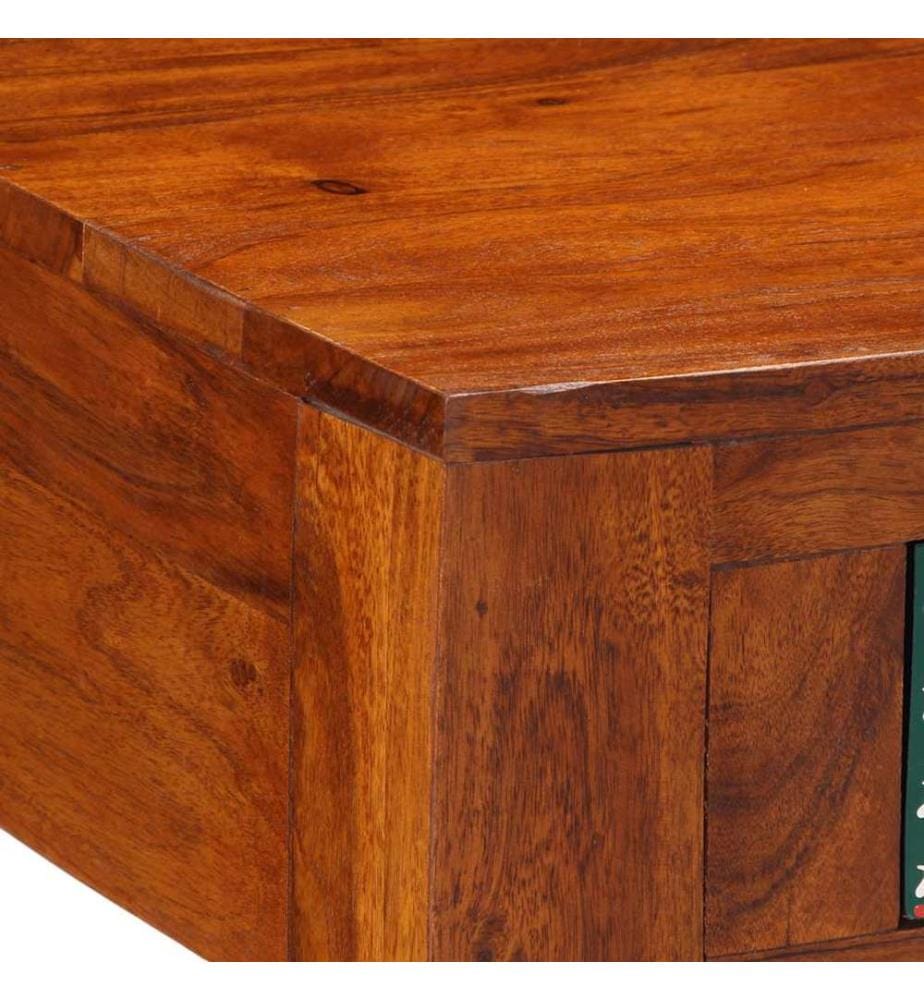 Table basse 90x50x40 cm bois d'acacia massif