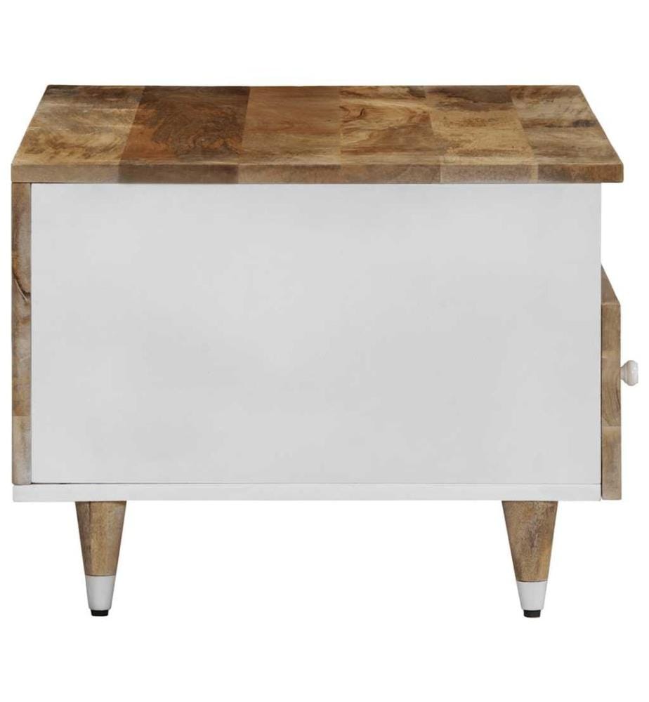 Table basse 80x54x40 cm bois de manguier massif
