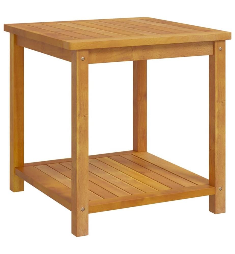 Table d'appoint Bois d'acacia massif 45x45x45 cm