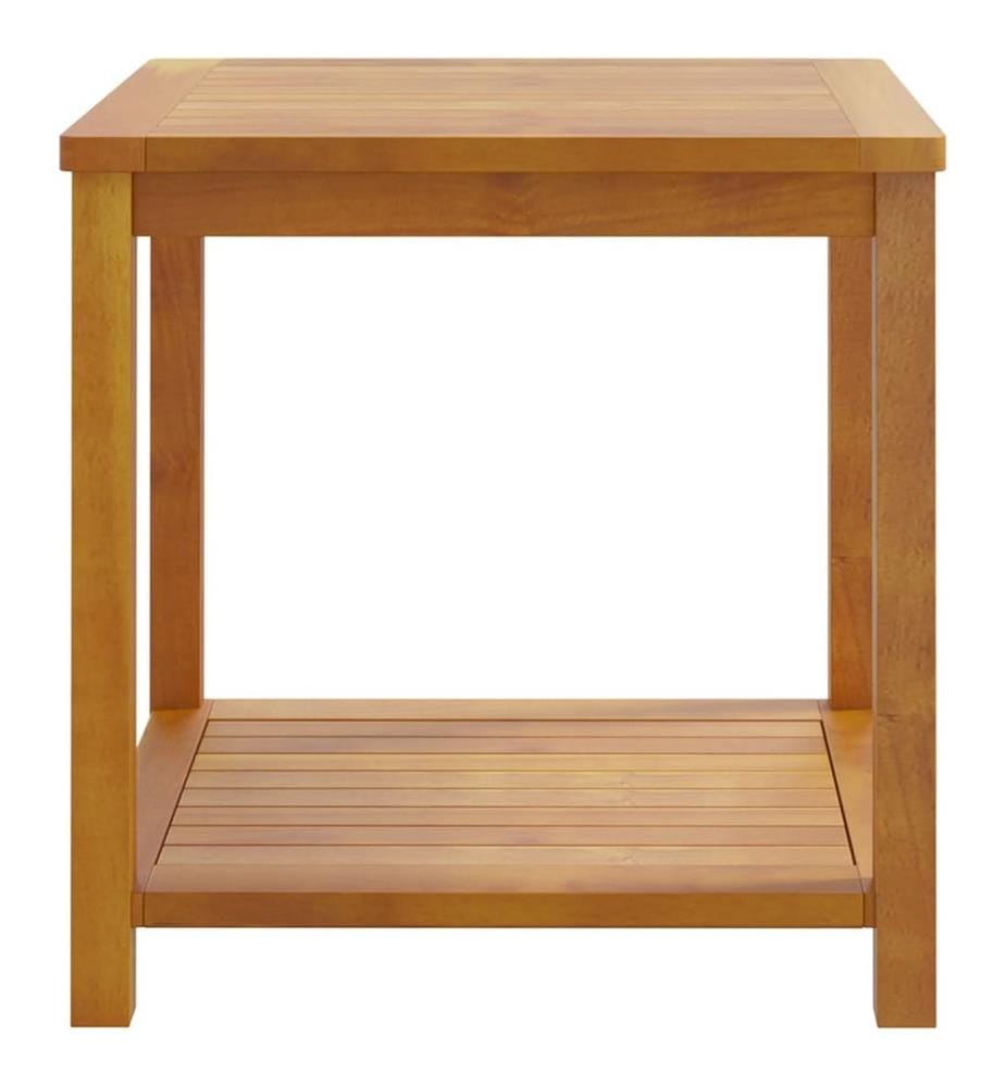 Table d'appoint Bois d'acacia massif 45x45x45 cm