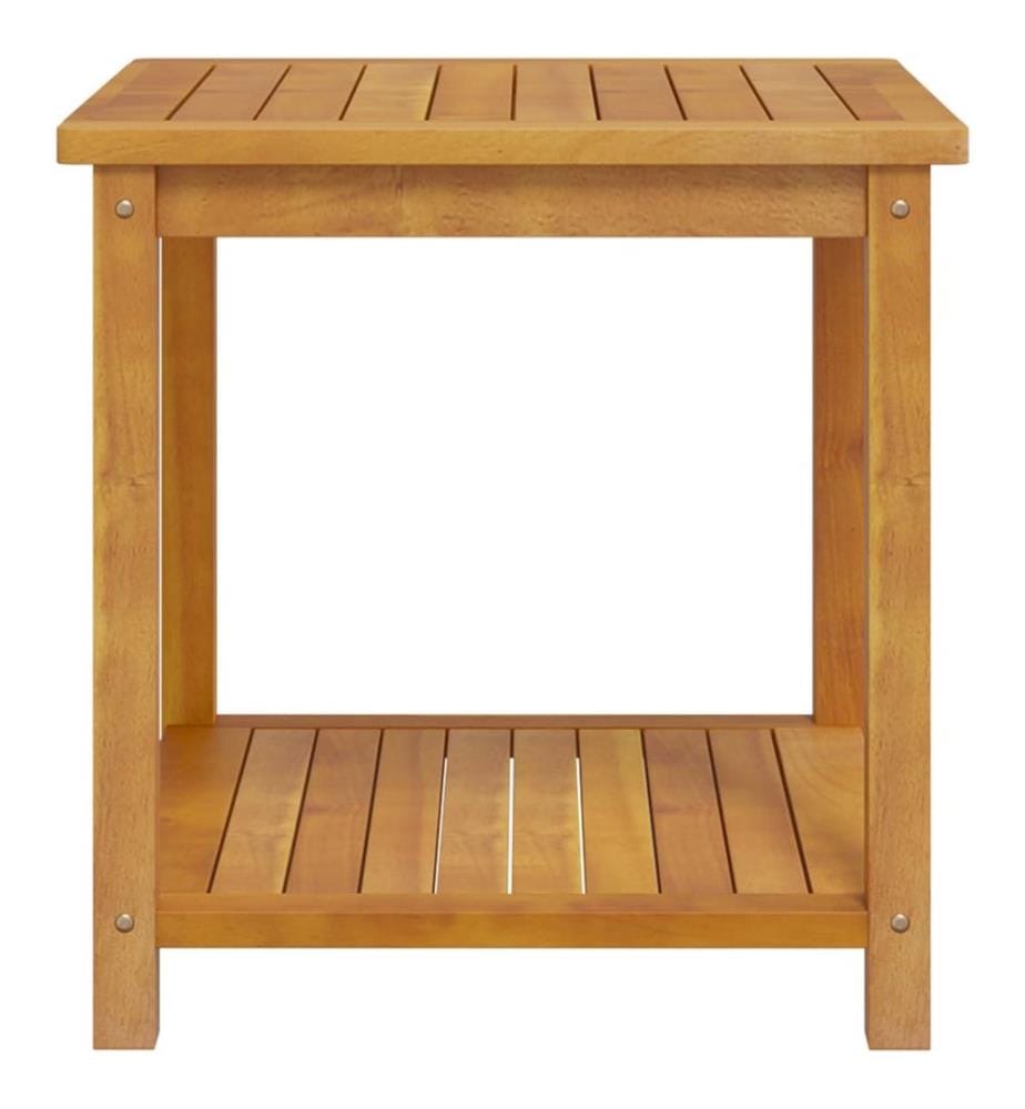 Table d'appoint Bois d'acacia massif 45x45x45 cm