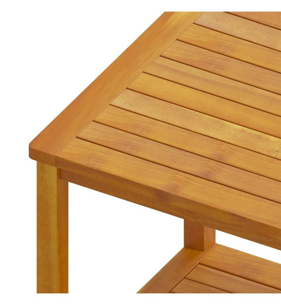 Table d'appoint Bois d'acacia massif 45x45x45 cm