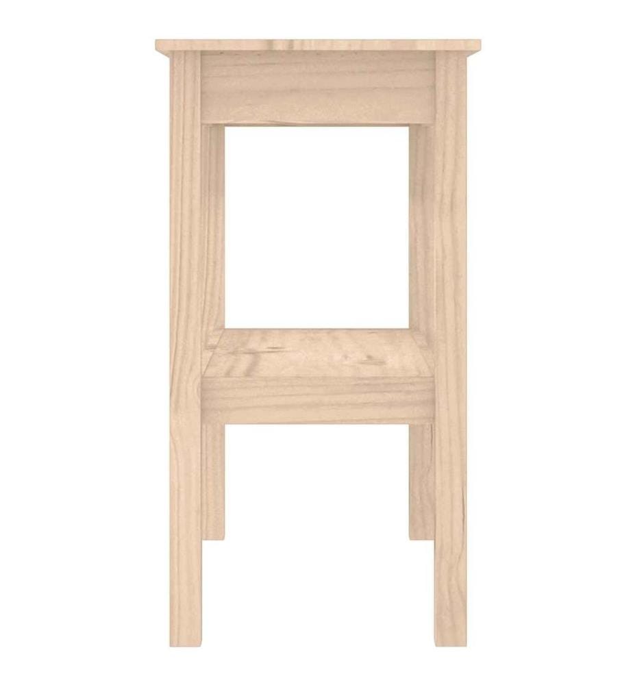 Table console 80x40x75 cm Bois massif de pin