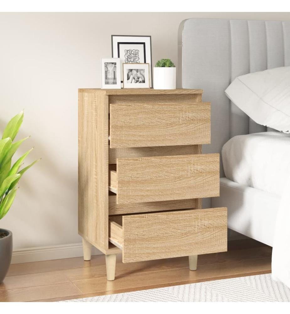 Nachttisch Sonoma-Eiche 40x35x70 cm Holzwerkstoff