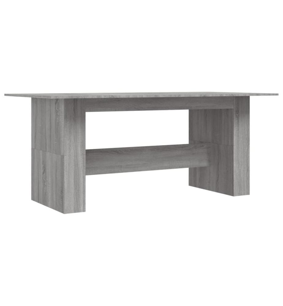 Esstisch Grau Sonoma 180x90x76 cm Holzwerkstoff