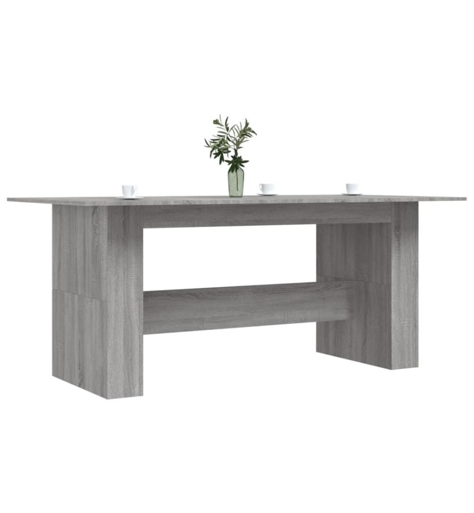 Esstisch Grau Sonoma 180x90x76 cm Holzwerkstoff