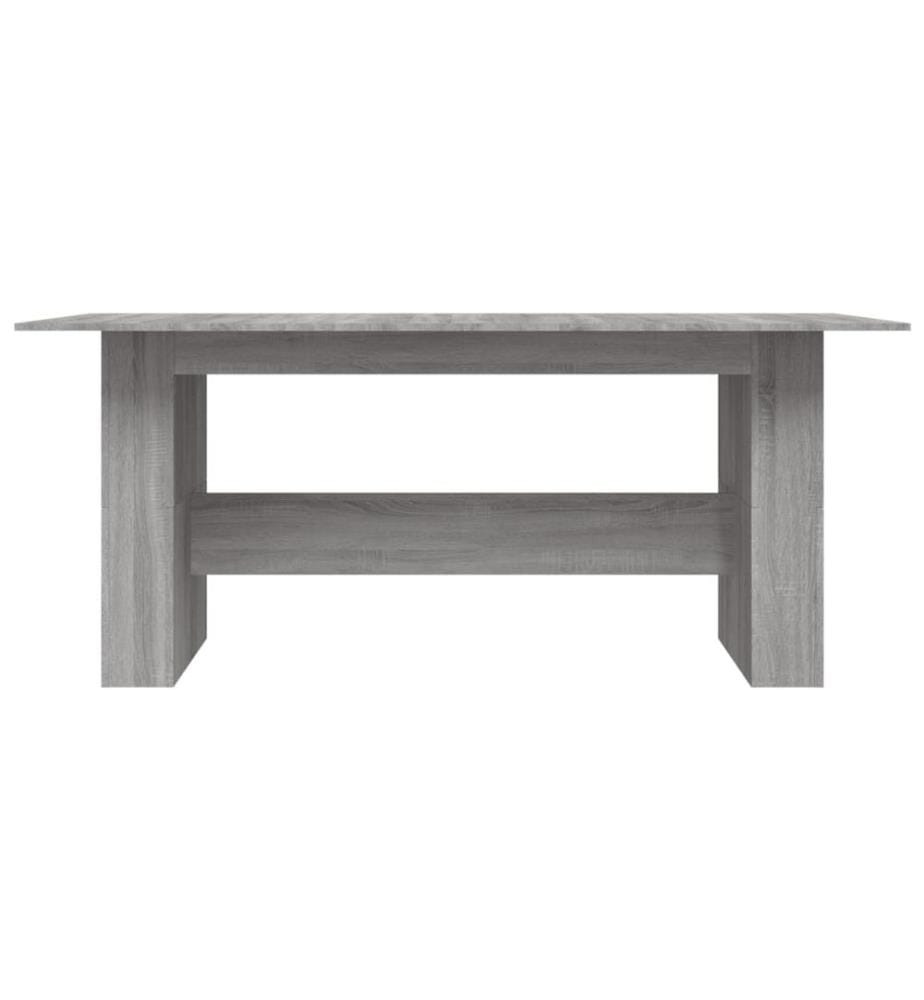 Esstisch Grau Sonoma 180x90x76 cm Holzwerkstoff