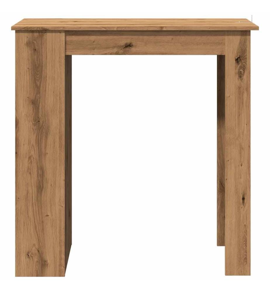 Bartisch mit Regal Artisan-Eiche 102x50x103,5 cm