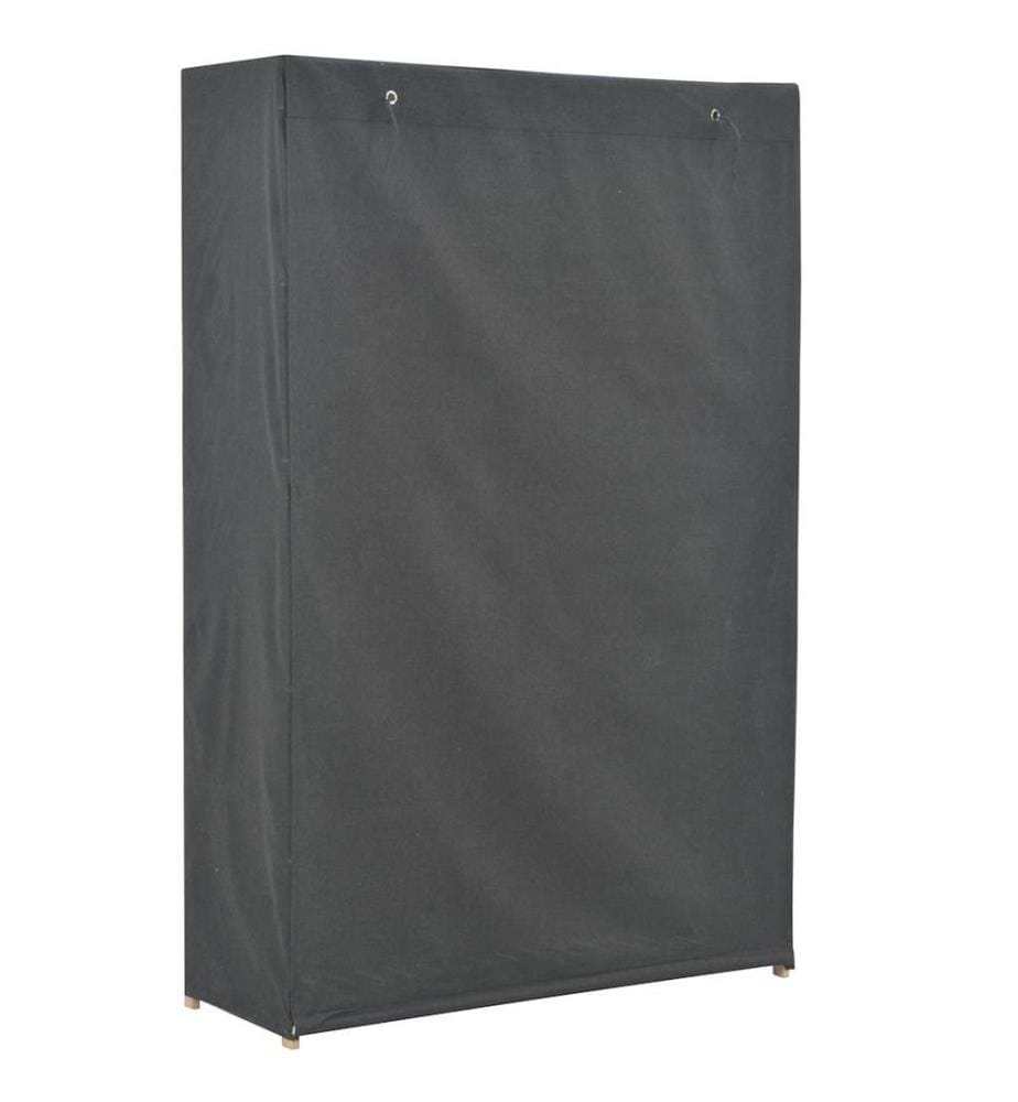 Kleiderschrank Grau 110 x 40 x 170 cm Stoff
