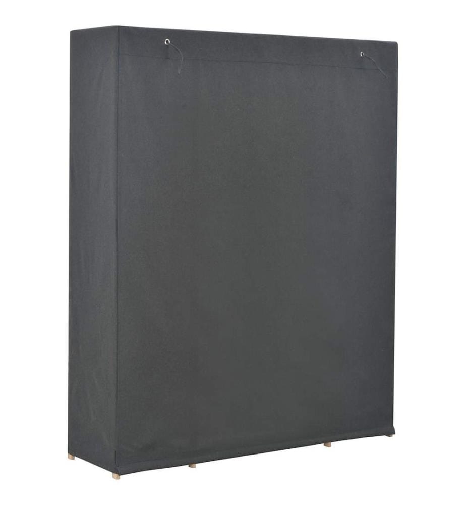 Kleiderschrank Grau 135 x 40 x 170 cm Stoff
