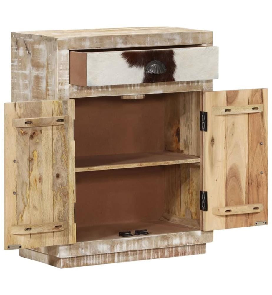 Sideboard 60x30x75 cm Massivholz Mango