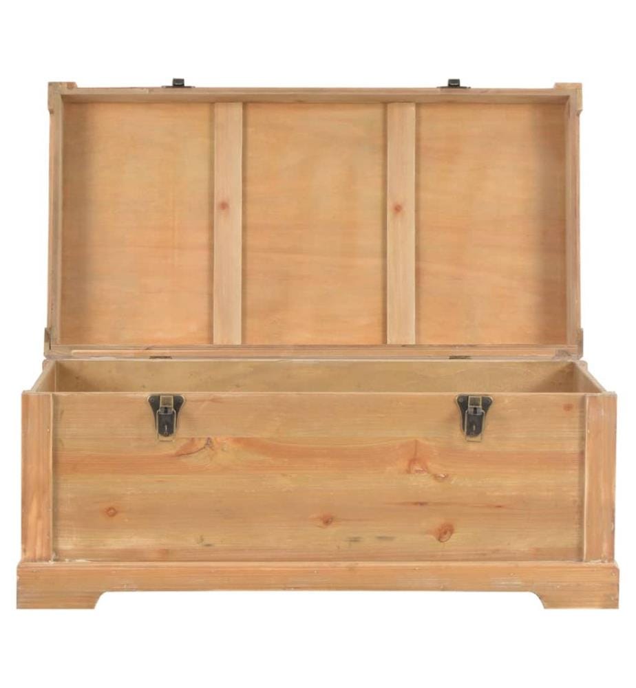 Aufbewahrungstruhe mit Auflage 80×40×40 cm MDF