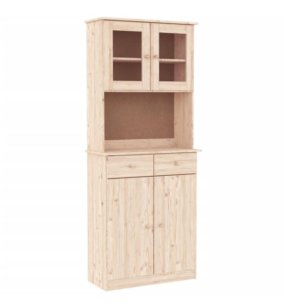 Buffet ALTA 77x35x188 cm bois massif de pin