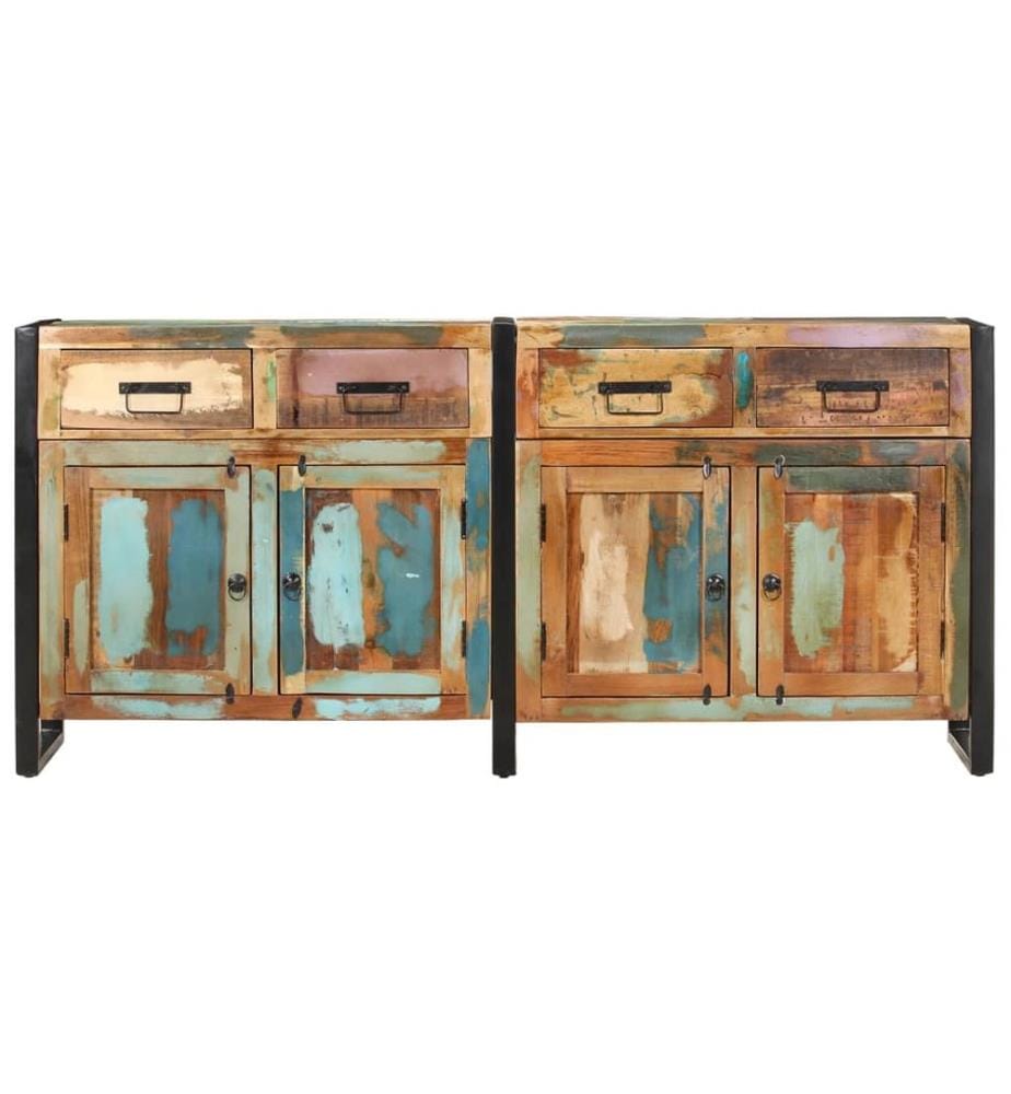 Sideboard 172x35x80 cm Altholz Massiv
