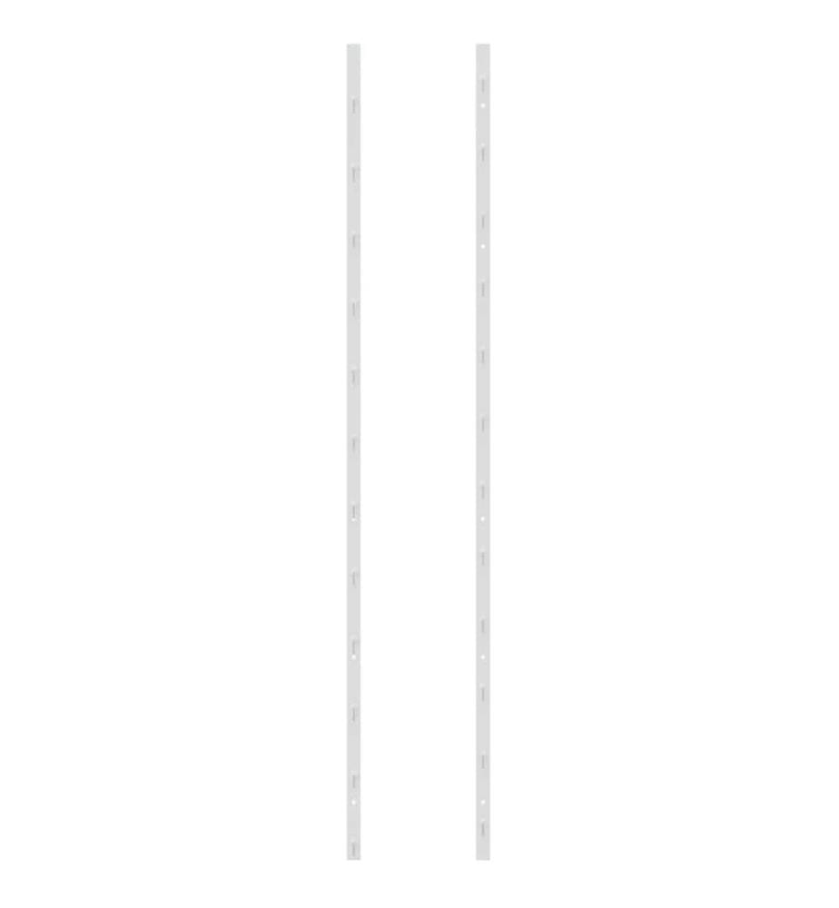 Wand-Weinregal für 36 Flaschen Weiss Eisen