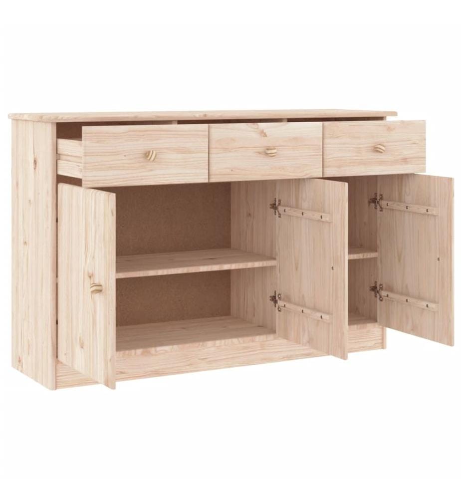 Sideboard ALTA 112x35x73 cm Massivholz Kiefer
