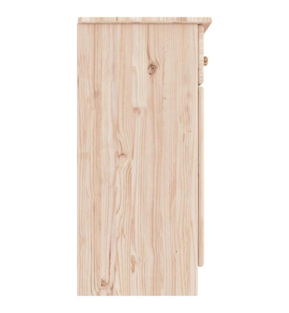 Sideboard ALTA 112x35x73 cm Massivholz Kiefer