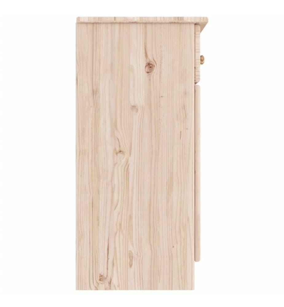 Sideboard ALTA 77x35x73 cm Massivholz Kiefer