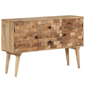 Sideboard 110x30x70 cm Massivholz Mango