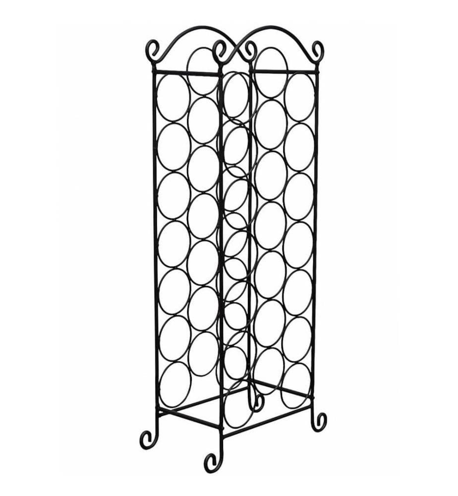 Flaschenregal für 21 Flaschen Metall