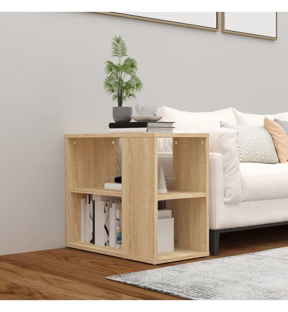 Beistelltisch Sonoma-Eiche 60x30x50 cm Holzwerkstoff
