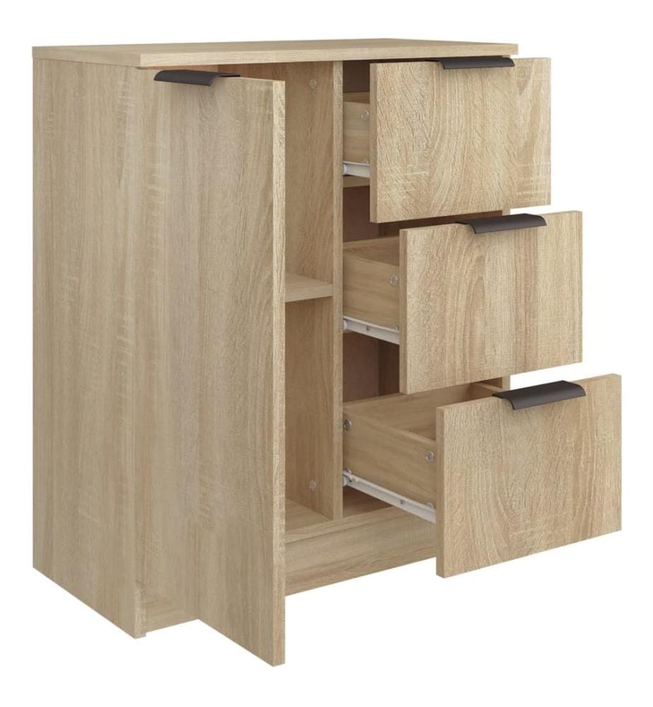 Sideboard Sonoma-Eiche 60x30x70 cm Holzwerkstoff