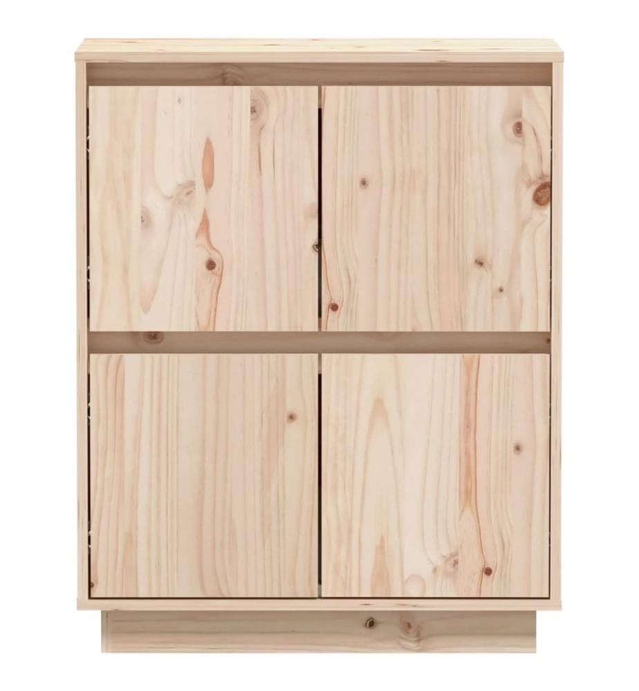 Sideboard 60x34x75 cm Massivholz Kiefer