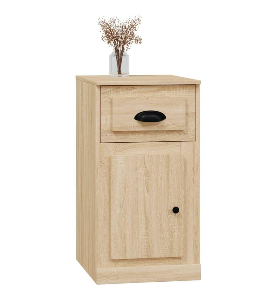 Beistellschrank mit Schublade Sonoma-Eiche 40x50x75 cm
