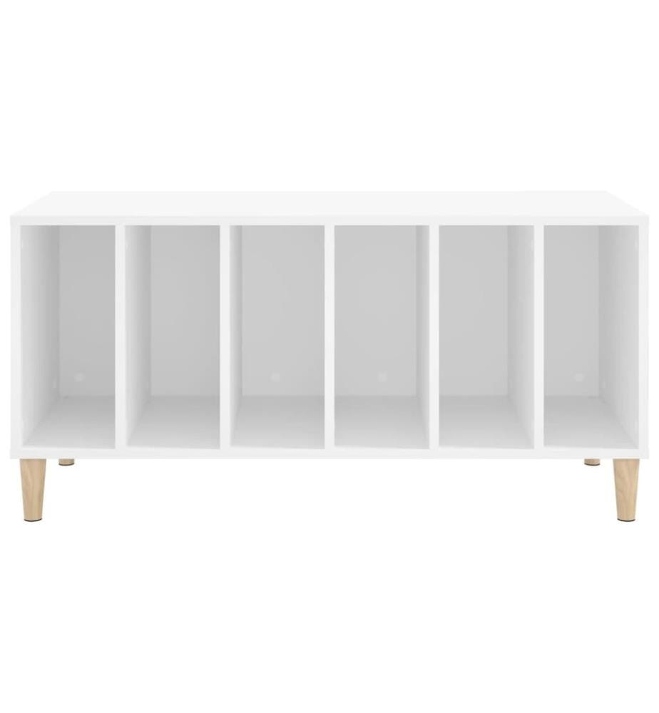 Plattenschrank Weiss 100x38x48 cm Holzwerkstoff