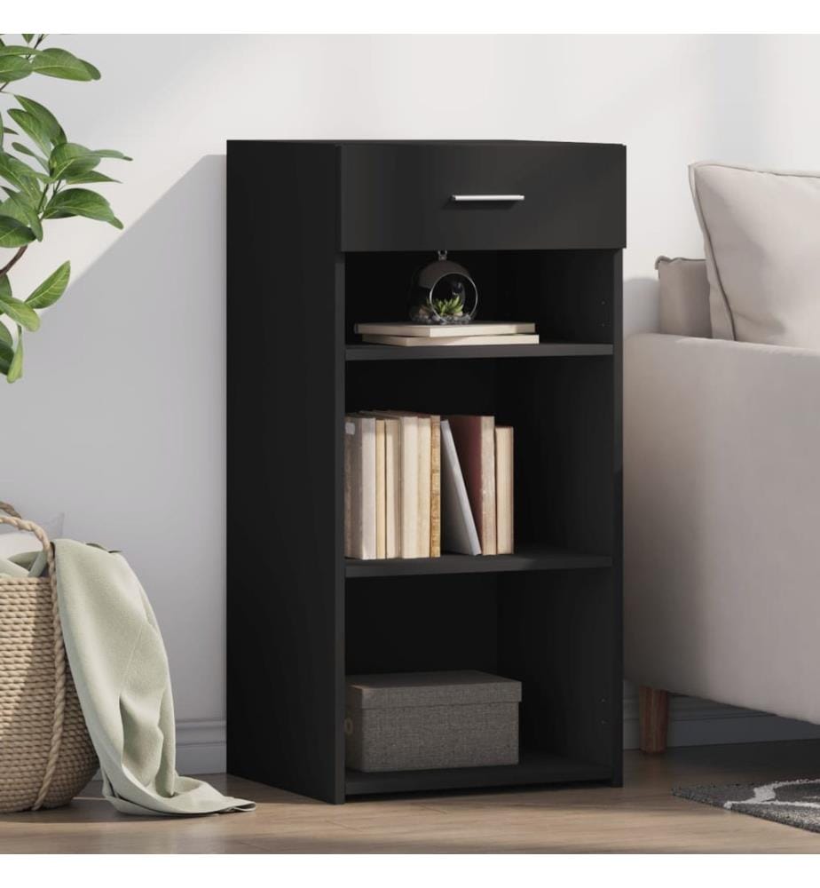 Sideboard Schwarz 45x42,5x93 cm Holzwerkstoff