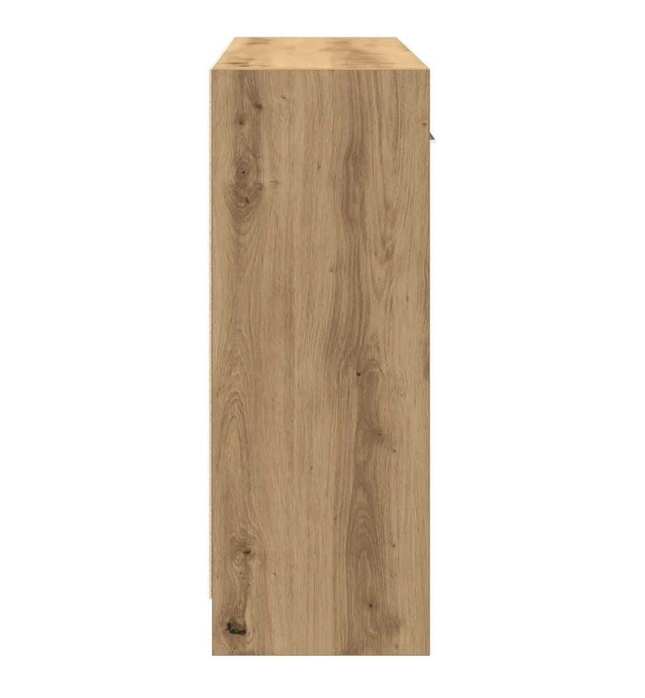 Sideboard Artisan-Eiche 91x28x75 cm Holzwerkstoff
