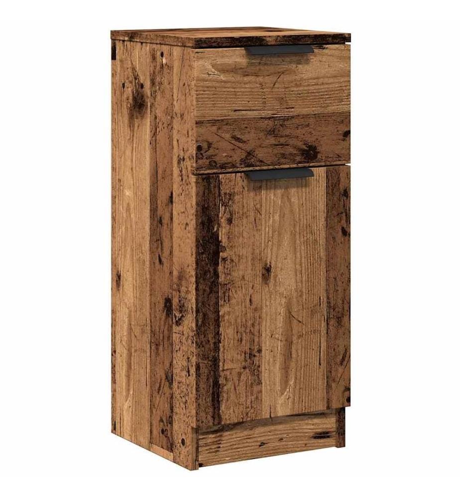 Sideboard Altholz-Optik 30x30x70 cm Holzwerkstoff