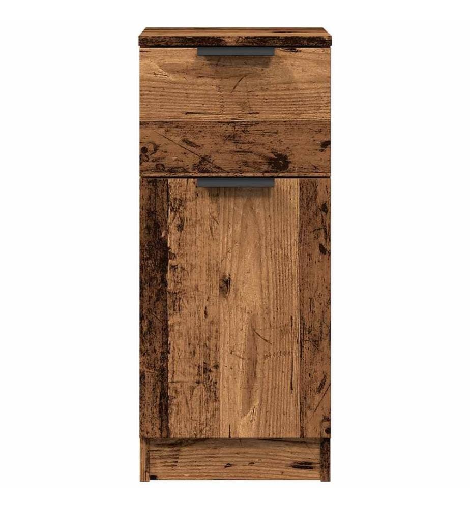 Sideboard Altholz-Optik 30x30x70 cm Holzwerkstoff