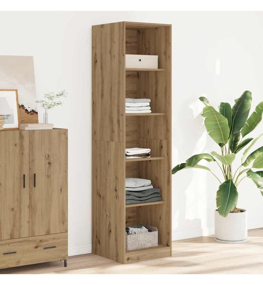 Kleiderschrank Artisan-Eiche 50x50x200 cm Holzwerkstoff