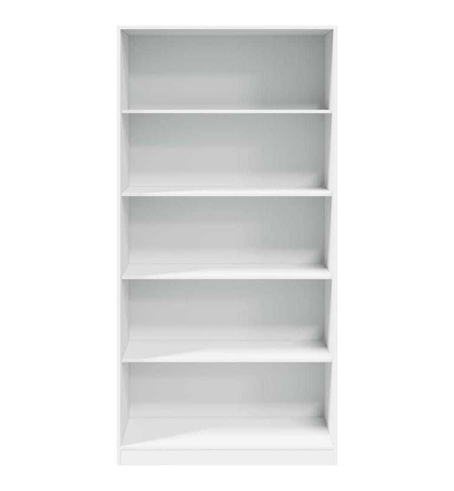 Kleiderschrank Weiss 100x50x200 cm Holzwerkstoff
