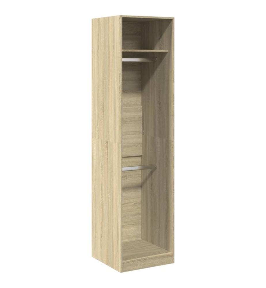 Kleiderschrank Sonoma-Eiche 50x50x200 cm Holzwerkstoff