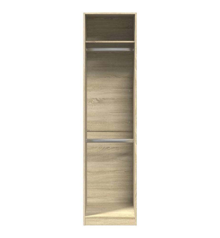 Kleiderschrank Sonoma-Eiche 50x50x200 cm Holzwerkstoff