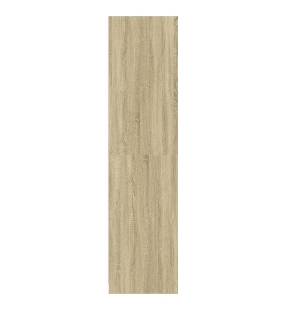 Kleiderschrank Sonoma-Eiche 50x50x200 cm Holzwerkstoff