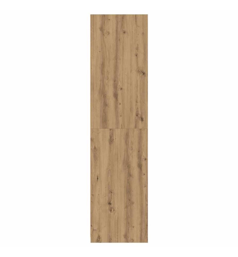 Kleiderschrank Artisan-Eiche 100x50x200 cm Holzwerkstoff