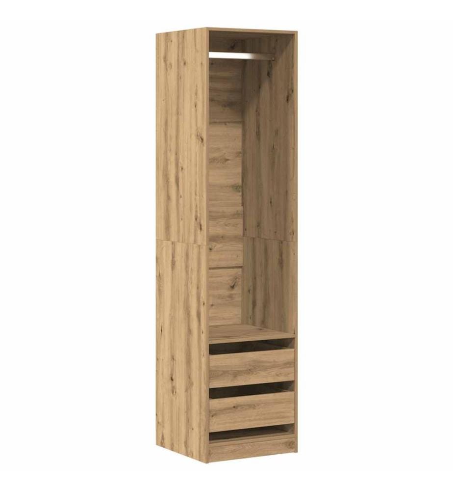 Kleiderschrank Artisan-Eiche 50x50x200 cm Holzwerkstoff