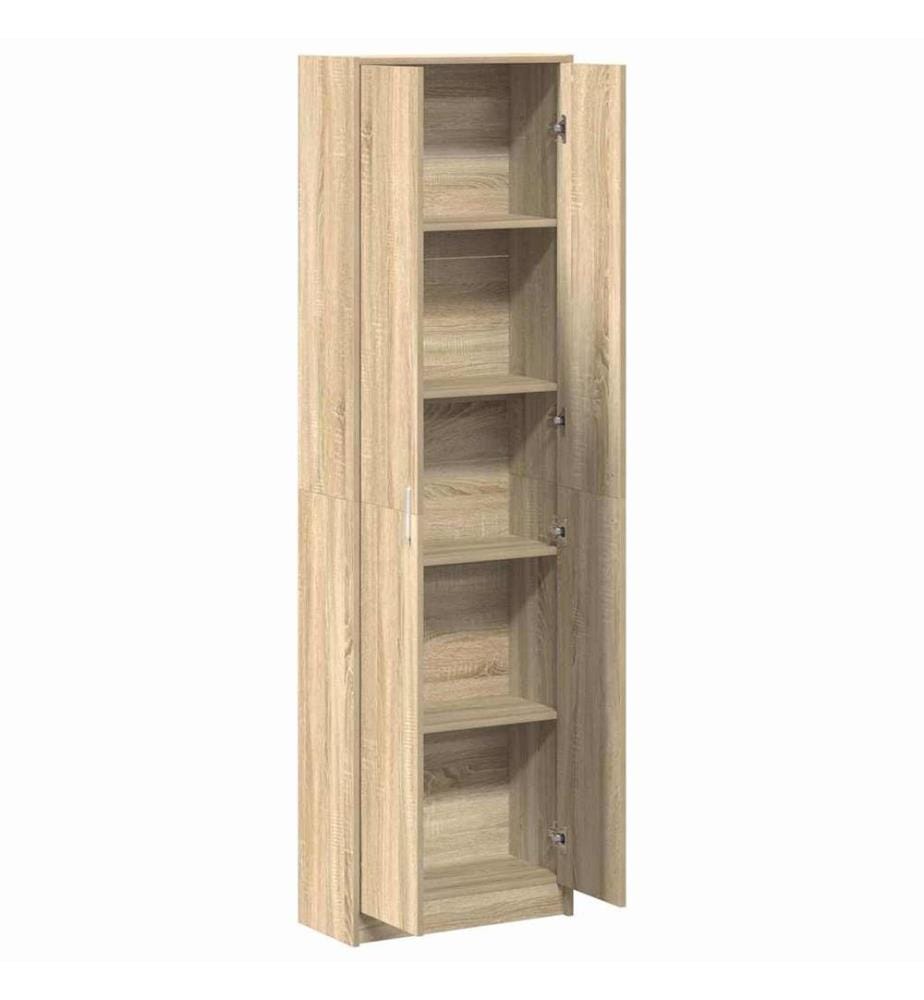 Kleiderschrank Sonoma-Eiche 55 x 25 x 189 cm Holzwerkstoff