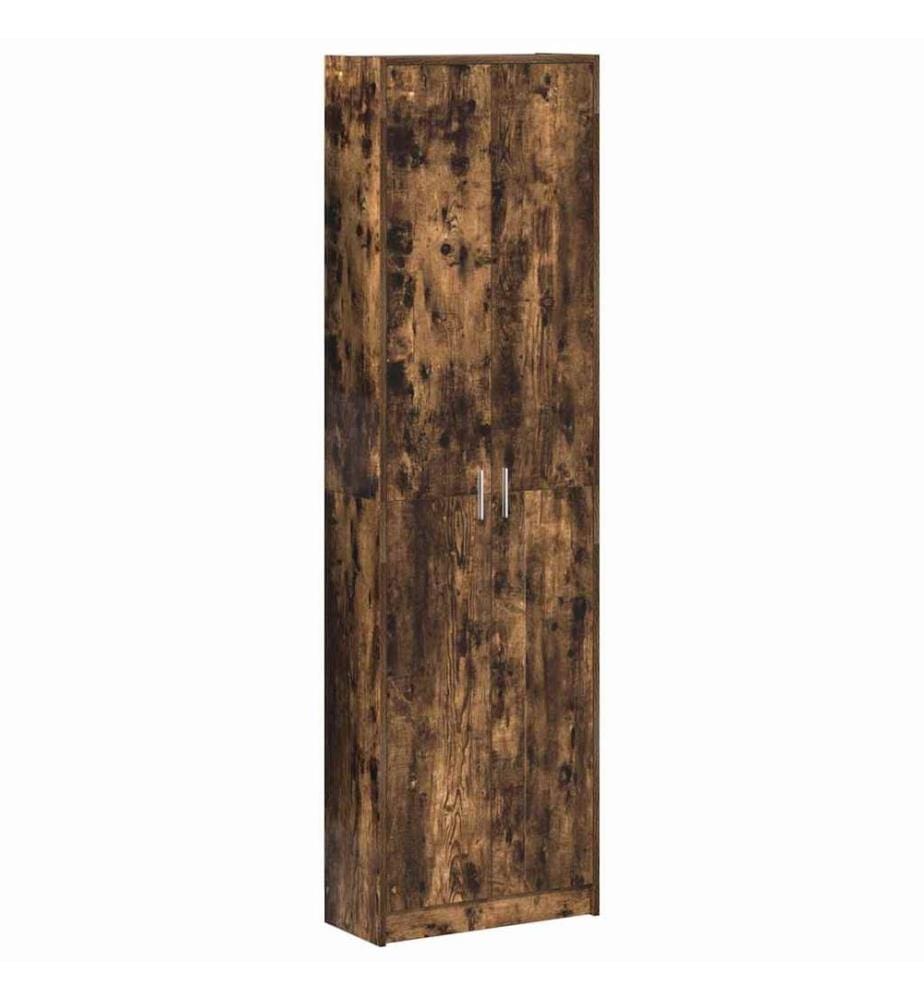Kleiderschrank Geräucherte Eiche 55 x 25 x 189 cm Holzwerkstoff