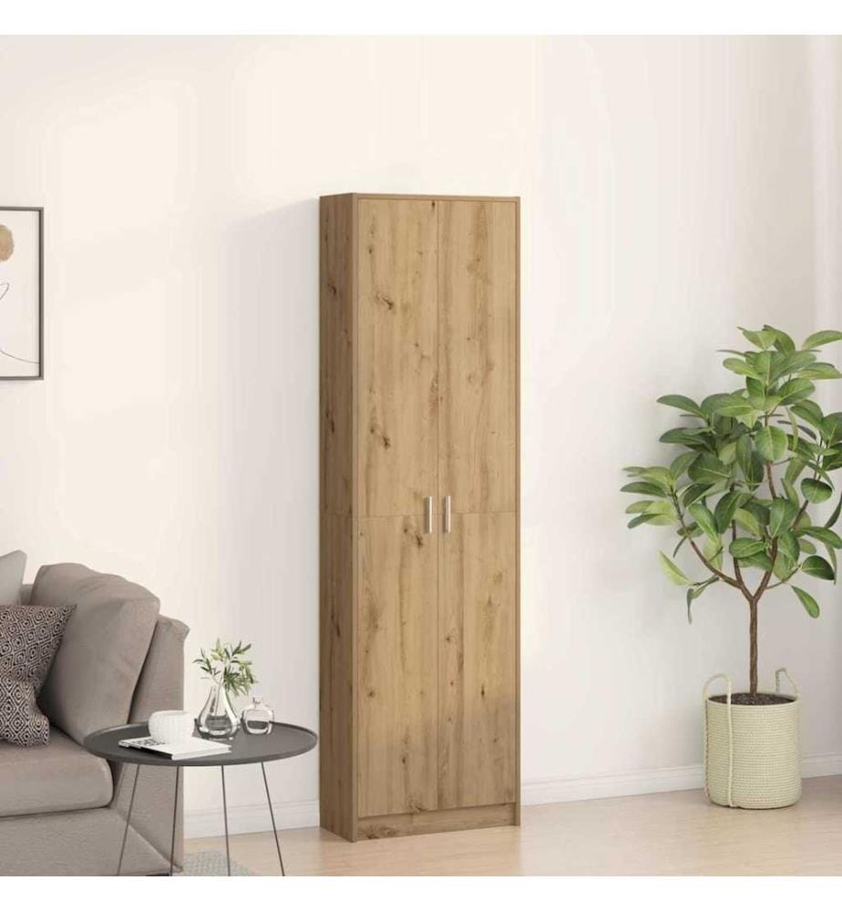 Kleiderschrank Artisan-Eiche 55 x 25 x 189 cm Holzwerkstoff