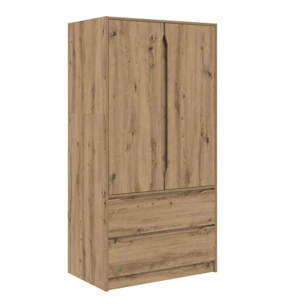 Kleiderschrank Artisan-Eiche 79,5 x 49 x 156 cm Holzwerkstoff